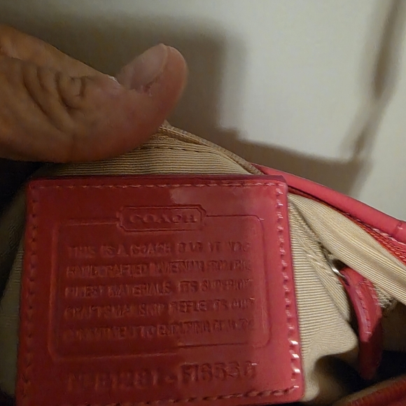 COACH Pink Crossbody Bag - Picture 6 of 7